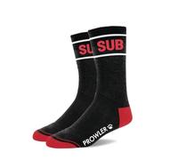 Prowler RED SUB Socks - Calcetines eróticos BDSM estilo un par - Talla 36-48