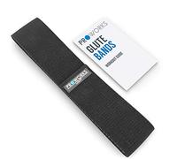 Proworks Bandas para Glúteos, Bandas de Resistencia para Piernas y Glúteos, Incluye Guía de Ejercicios para Bandas de Entrenamiento, Goma para Glúteos Antideslizante - Negro - Large