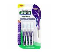 Proxabrush de goma Trav-Ler 4 Cepillos Interdentales 1,2 Mm