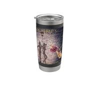 Proxeneta de saxofón Vaso térmico de acero inoxidable de doble pared