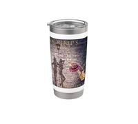 Proxeneta de saxofón Vaso térmico de acero inoxidable de doble pared