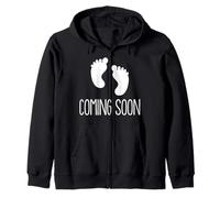 Próximamente Bebé a Bordo Bebé Viniendo Sudadera con Capucha