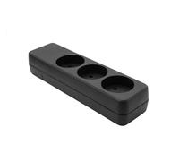Proxtend danish power strip 3-way black marca