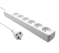 Proxtend danish power strip 6-way 1m marca