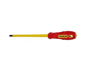 Proxxon 22 308 Destornillador Plano con Aislamiento de Protección, PL 6.5 x 150 mm