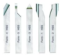 PROXXON 2224550 2224550-Juego 5 Cuchillas PD 400, Metal