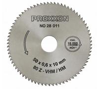 Proxxon 2228011 - Hoja Sierra Circular, negro