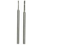 PROXXON 28255 - Taladros giratorios de diamante, 0,8 mm y 1,2 mm, 2 piezas