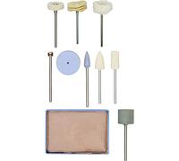 PROXXON 2228285 2228285-Kit Completo Pulido 10 Accesorios, 0 W, 0 V, Metal