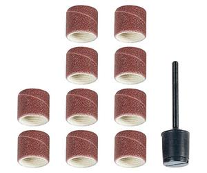PROXXON 2228980 2228980-Set 10 lijas cilíndricas + vástago g. 150, 0 W, 0 V, Metal