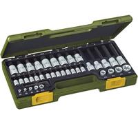 Proxxon Juego de zócalos 23290, Torx y Allen, 42 piezas