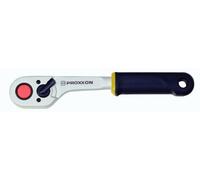 Proxxon 23 332 Carraca de Palanca 3/8", Robusta y de Eje Descentrado, rojo