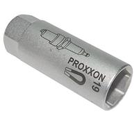 Proxxon 23 395 Vaso Bujía de 1/2" con Inserción Magnética, Tamaño 19mm, Longitud 70mm