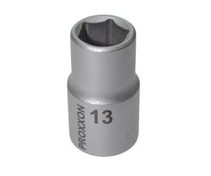 Proxxon 23 410 Vaso de 1/2", Tamaño 13mm, Longitud Total 19mm