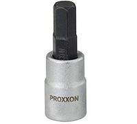 PROXXON 23 480 Vaso y Punta Hexagonales de 1/2", Tamaño HX 10mm, Longitud Total 55mm, multicolor