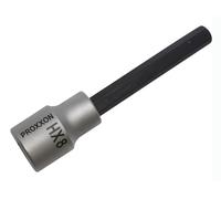 PROXXON 23 486 2223486-Vaso 1/2"+ Punta Allen l/100, Multicolor, Hx 8 mm