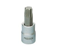 Proxxon 23 752 Vaso y Puntas de 1/4" TTX, Inviolables, Tamaño TTX 6, Longitud Total 33mm