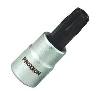 Proxxon 23 764 Vaso y Puntas de 1/4" TTX, Inviolables, Tamaño TTX 40, Longitud Total 33mm
