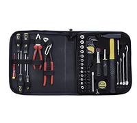 Proxxon 23670 - Bolsa de herramientas universal (juego de herramientas manuales con bolsa de tela, panel de herramientas estable, comprobador de tensión, alicates, destornillador, martillo)