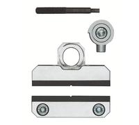 Proxxon 24270 ES70 - Dispositivo de sujeción excéntrica (carrera excéntrica de 1,5 mm, anchura de mordaza 70 mm, altura de mordaza 15 mm, color plateado, para mesas cruzadas KT70 y KT230)