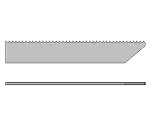 Proxxon 27304 - Juego de 2 hojas de sierra para cortadores MICRO-Sonic MSC (90 x 45 x 15 mm (largo x ancho x alto). Separa materiales frágiles como piezas de impresión 3D, yeso y madera