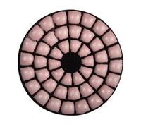 Proxxon 28658 Almohadillas de pulido y pulido diamantadas K 200 Ø 50 mm, 3 unidades para pulidoras angulares WP/E y WP/A