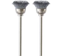 PROXXON Cepillos de Copa de Alambre de Acero, Ø13 mm - 2 unidades