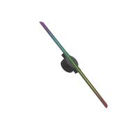 Proyección holográfica 3D suspendida a Simple Vista: Ventilador LED Ultrafino for una Publicidad aérea impactante,Calidad De Imagen HD