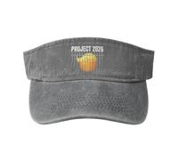 Proyecto 2026: Salvemos La Democracia. Luchemos contra La Oligarquía. Visera Deportiva Gorra Visor Protección UV Unisex Visera Sombrero para Tenis Mujer Playa