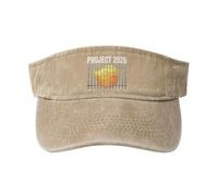 Proyecto 2026: Salvemos La Democracia. Luchemos contra La Oligarquía. Visera Sombrero Gorra Visor Unisex Superior Vacía Visera Deportiva para Beisbol Deportes Playa