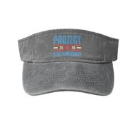 Proyecto 2026: Vota Azul, Salva La Democracia Visera Sombrero Viseras Ajustable Unisex Visera Deportiva para Tenis Deportes Golf