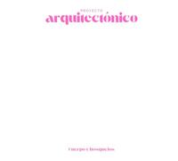 Proyecto arquitectónico