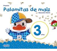 Proyecto Palomitas de maíz Educación Infantil 3 años, pack de 3 libros - 9788490678640