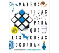 Proyecto: Para que las cosas ocurran - Matemáticas orientadas a las Enseñanzas Aplicadas 4 - 9788414034910 (SIN COLECCION)
