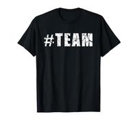 Proyecto Reconocimiento Organización Equipo Hashtag Equipo Simple Camiseta