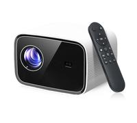 Proyector 1080p WiFi BT5.0 Android 12 System Movie Projector 4K Soporte con 300 Pulgadas Técnica de Espejo de Pantalla Mirador Creado Corrección Auto Keystone Visualización de TV