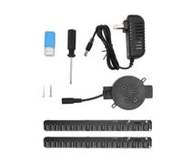 Proyector 3D con Ventilador holográfico 3D, 16,5 Pulgadas, 2000 x 224, WiFi, con 224 LED,Calidad De Imagen HD