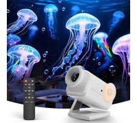 Proyector 3D de Auroras boreales, proyector de Cielo Estrellado HD con 60 Temas, luz Nocturna, Apto para Uso en Interiores, Fiestas, niños y Adultos; una opción de Regalo Ideal.