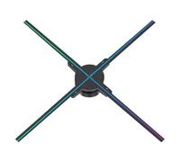 Proyector 3D holográfico con Pantalla rotativa de Ventilador, Pantalla LED sin Pantalla, máquina de Publicidad estereoscópica Alto Brillo