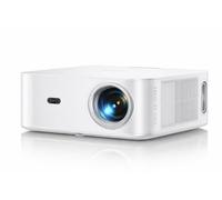 Proyector 4K【Alto Brillo 2000ANSI/VIDAA SO más rápido/40W Dolby Audio】 Proyector Netflix Incluido TV en Directo, FHD1080P, HDR10, Auto Focus/Keystone, Control por Voz, BT5.4