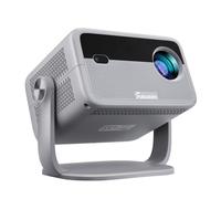 Proyector 4K【Netflix Oficial & Auto Focus/Keystone】 Nativo 1080P Giratorio 360° Proyector con WiFi6 y BT5.2, 50%-100% Zoom Proyector Portátil para Movil/Exterior/Home Proyector (P30 Pro)