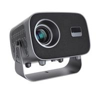 Proyector 4K, Proyector de Películas LED para el Hogar WiFi 500 ANSI, 1+8GB Bluetooth 5.3 Proyector de Películas para Exteriores con Corrección Automática con Soporte Giratorio