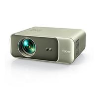 Proyector 5G WiFi Bluetooth, YABER Proyector Nativo Full HD 1080P, Soporta 4K, Corrección Trapezoidal 4P/4D, Zoom, para Android/iOS