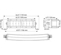 Proyector alejado delant. 24 V LED HELLA para DAF