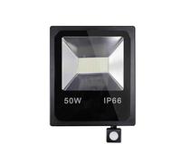 Proyector aluminio color negro serie olivino 24cm