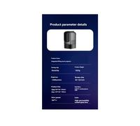 Proyector Compatible con Android 11 4K 1920x1080P TS-1 Wifi Dual 260ANSI BT5.0 Proyector de Cine para Exteriores TS-1 Enchufe Europeo