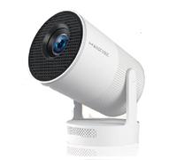 Proyector con Altavoz Integrado de 5 W, 1920 x 1080P, Android 11, 8000 lúmenes, Wifi6, BT5.4, para Exteriores. (New-White)