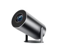 Proyector con WiFi y Bluetooth, Proyector Movie Nite, Proyectores Movienite Home Cinema, Proyectores Movienite V2, Pequeña Película Portátil Inteligente para Exteriores (Black)