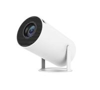 Proyector con WiFi y Bluetooth, Proyector Movie Nite, Proyectores Movienite Home Cinema, Proyectores Movienite V2, Pequeña Película Portátil Inteligente para Exteriores (White)