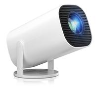 Proyector con Wifi y Bluetooth, proyector portátil, proyector inteligente, sistema Android integrado, 2+16G, altavoz HiFi, soporte nativo 720P, decodificación HD 4K 8K, mini proyector ideal para
